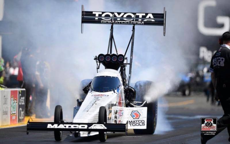 Brown takes Matco Tools Top Fuel dragster to final round at Sonoma, but for second straight year DSR can’t find route to winner’s circle