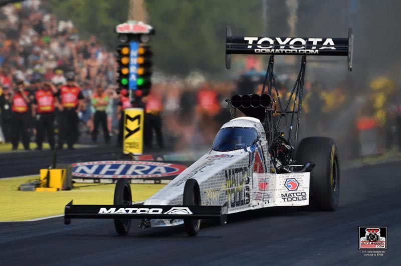 Brown takes No. 1 qualifying spot with Matco at Seattle, DSR teammate Hagan seeded second with Mopar Dodge