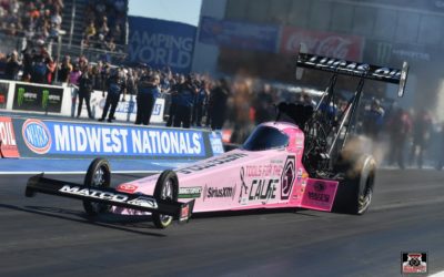 Antron Brown Bows Out in First-Round Pedalfest at NHRA Midwest Nationals, Remains Solidly in Championship Hunt