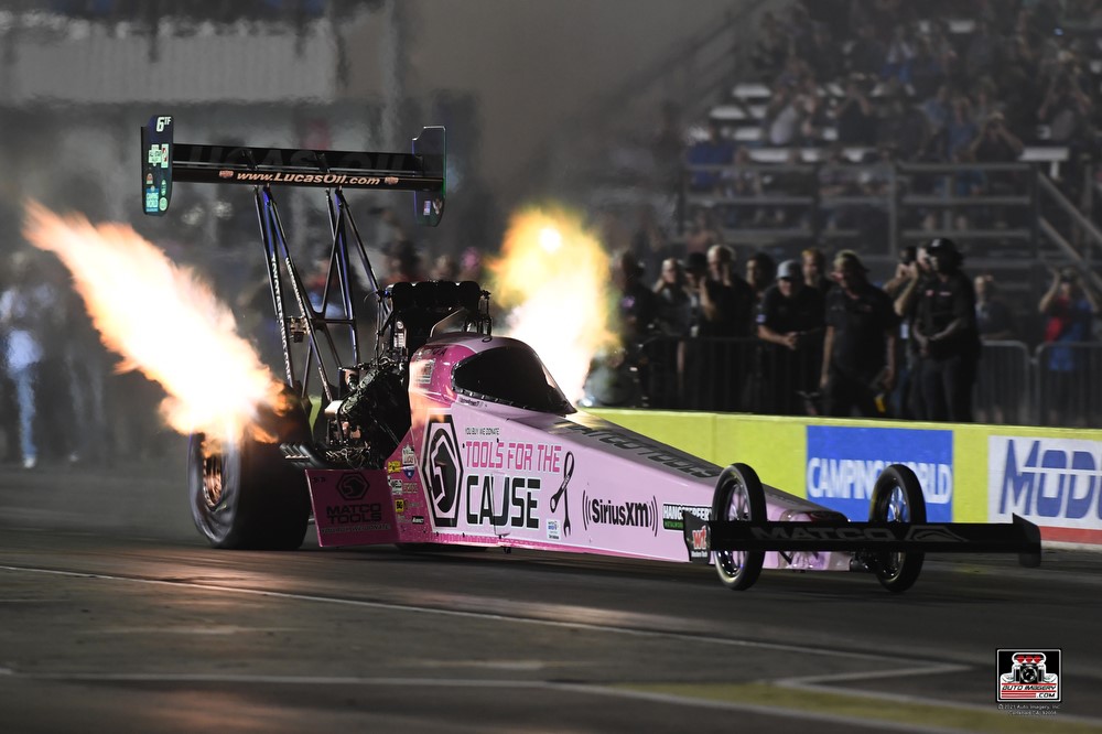 Antron Brown Jumps to Third in Top Fuel Points with Semifinal Finish at Dallas