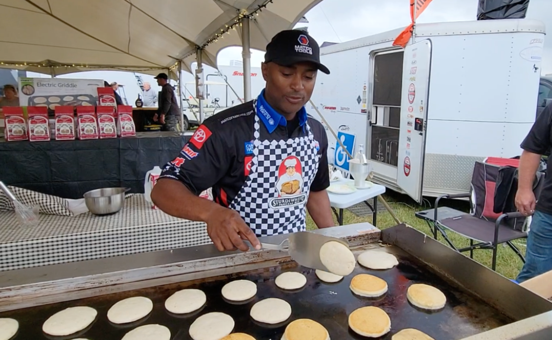 NHRA Champion Antron Brown and Sturdiwheat Partner for Bottomless Pancake Subscription Program