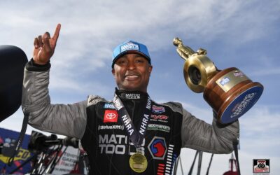 Antron Brown Scores First Win of 2023 at NHRA Four-Wide Nationals in Las Vegas