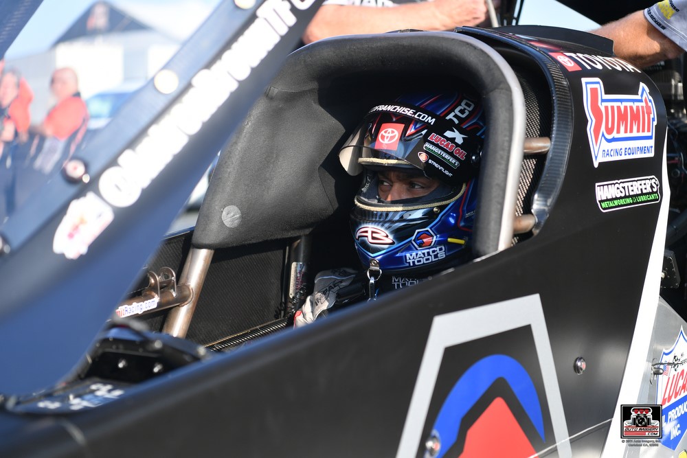 Antron Brown’s Week-Long New England Nationals Experience Ends in Second Round at Bristol