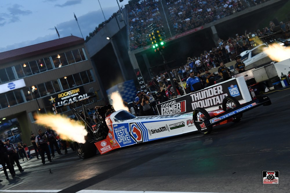 Antron Brown Races to Top Spot on the Mountain at NHRA Mile-High Nationals