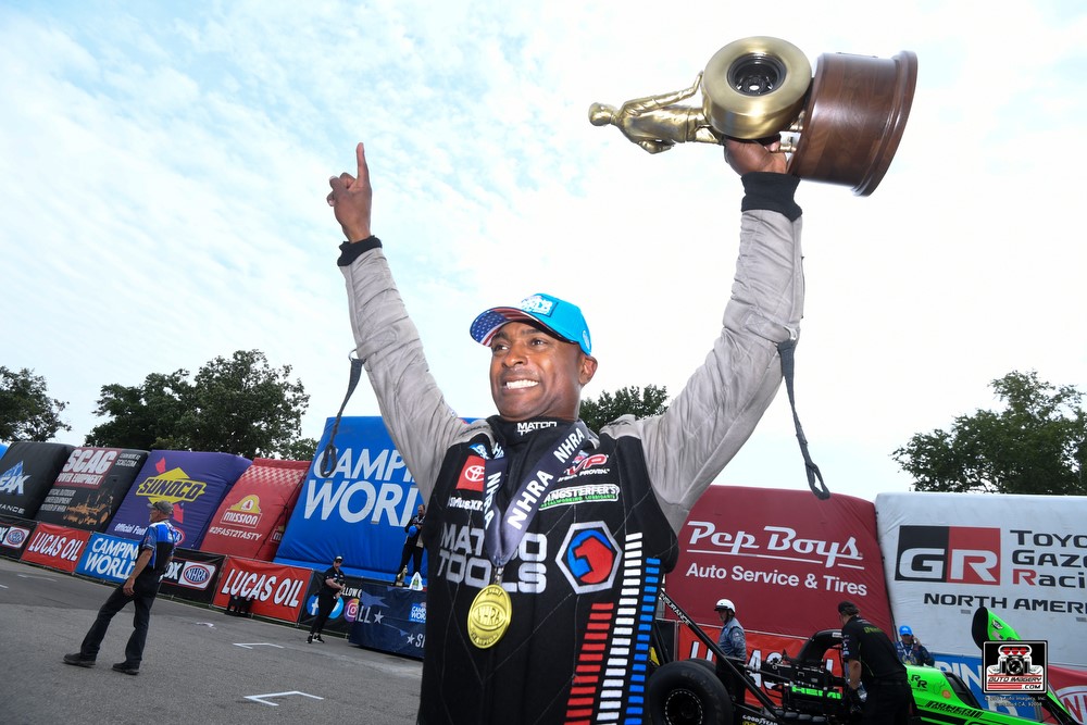 Antron Brown Doubles Up at Lucas Oil NHRA Nationals at Brainerd