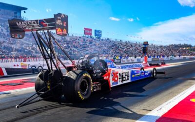 Brown Finds Himself on Bad Side of Good Drag Race at NHRA Winternationals