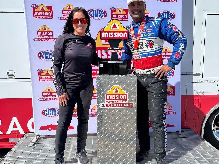 Antron Brown Powers to Mission #2Fast2Tasty Challenge Win at Las Vegas Four-Wide Nationals