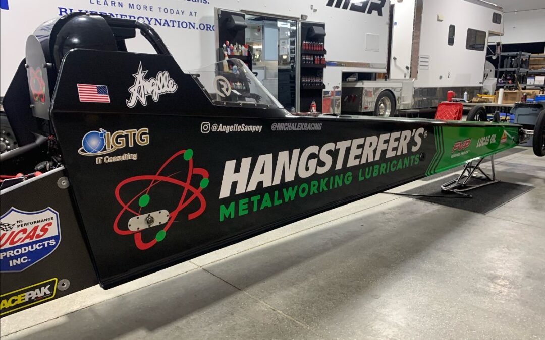 Hangsterfer’s Metalworking Lubricants Increases Involvement with AB Motorsports, Angelle Sampey