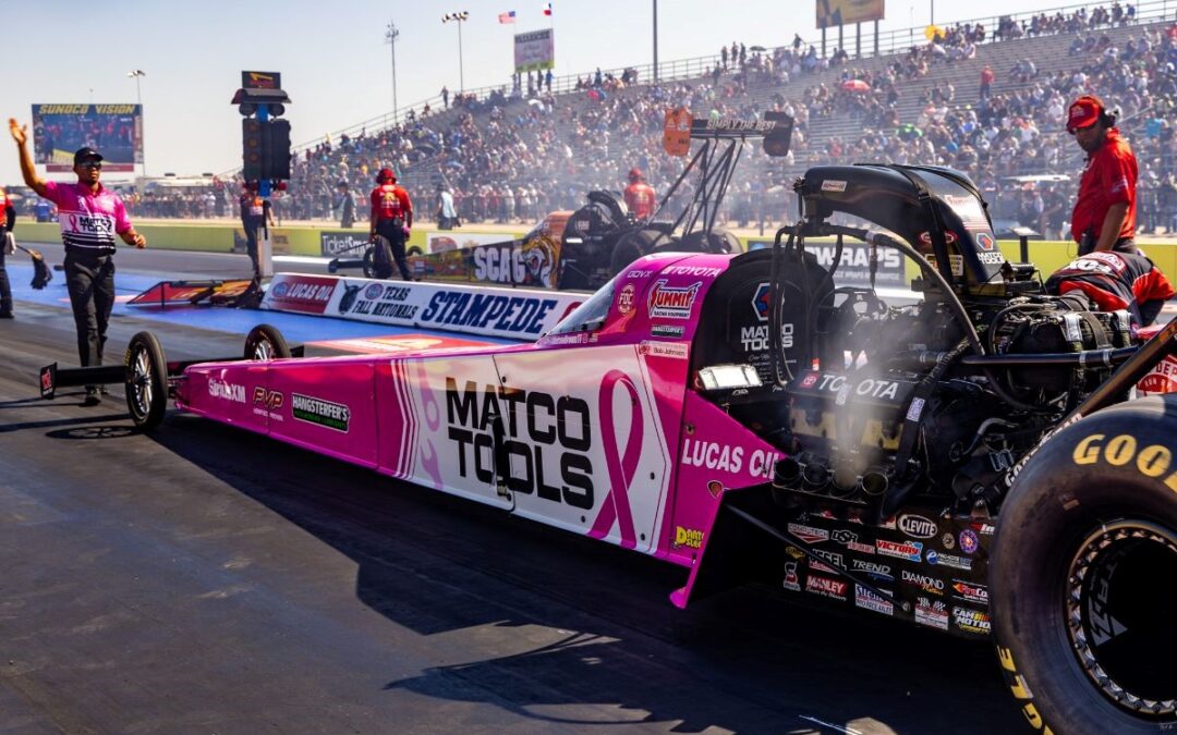 Antron Brown Down, But Not Out of Championship Contention Following First-Round Exit at Dallas