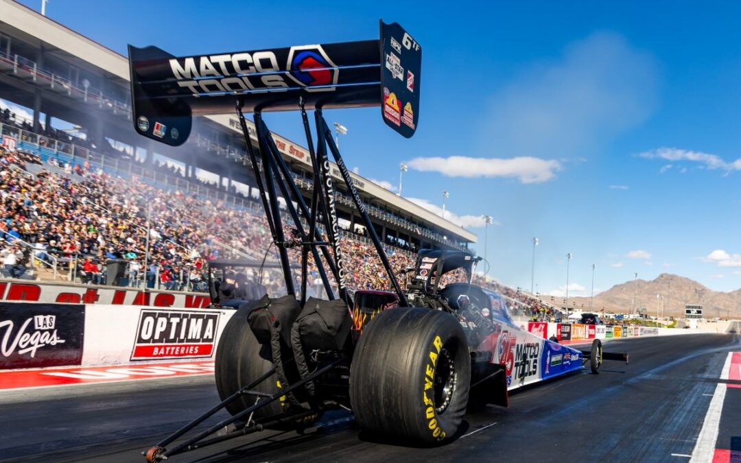 Antron Brown Holds On To Second-Place Points Position After Second-Round Exit in Las Vegas