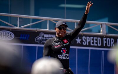 Antron Brown Adds to Four-Wide Nationals History with Runner-Up Finish in Las Vegas