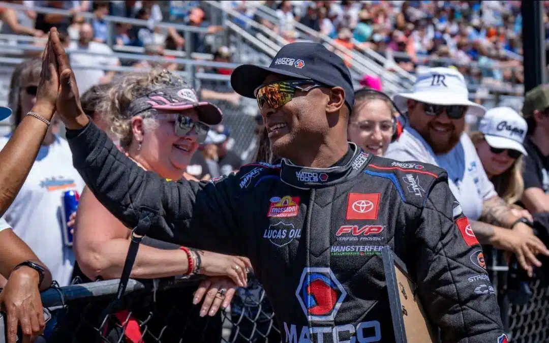 Antron Brown Reaches Four-Wide Nationals Final Quad for Second Consecutive Weekend