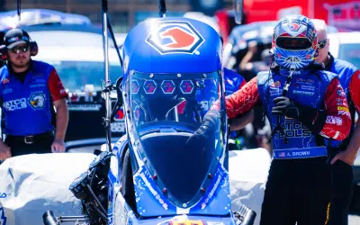 Antron Brown Secures Strong Start to Western Swing with Semifinal Finish in Sonoma